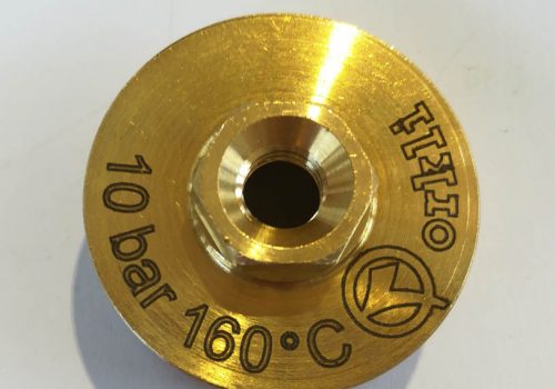 Incisione laser 2D su ottone